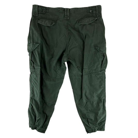 Belgian Army M64 Olive Green Trousers - W45 L29