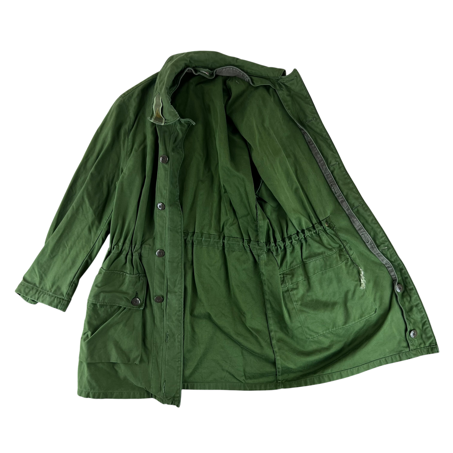 Swedish Army M59 Forest Green Field Jacket - Medium