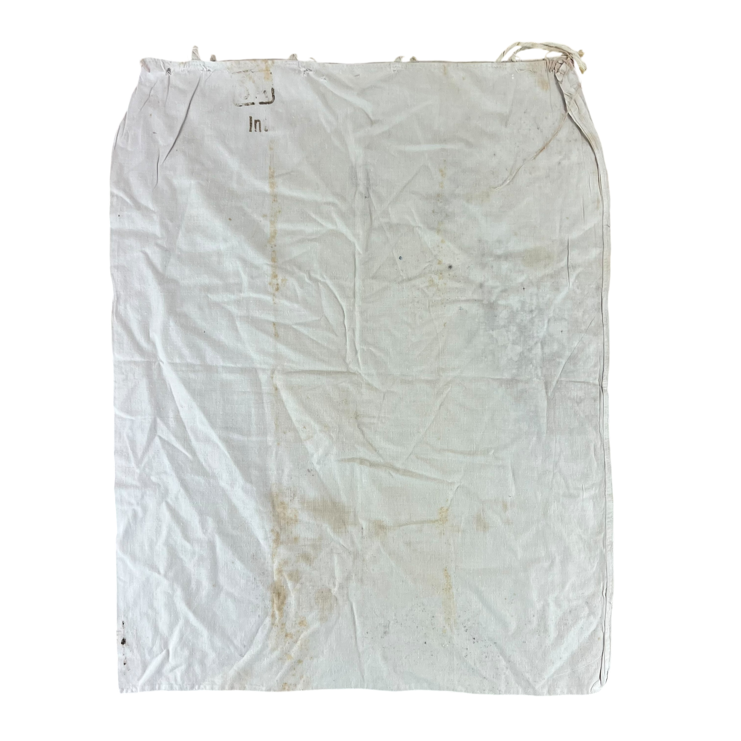 Finnish Army WW2 Linen Pillow Case - Off White / Cream