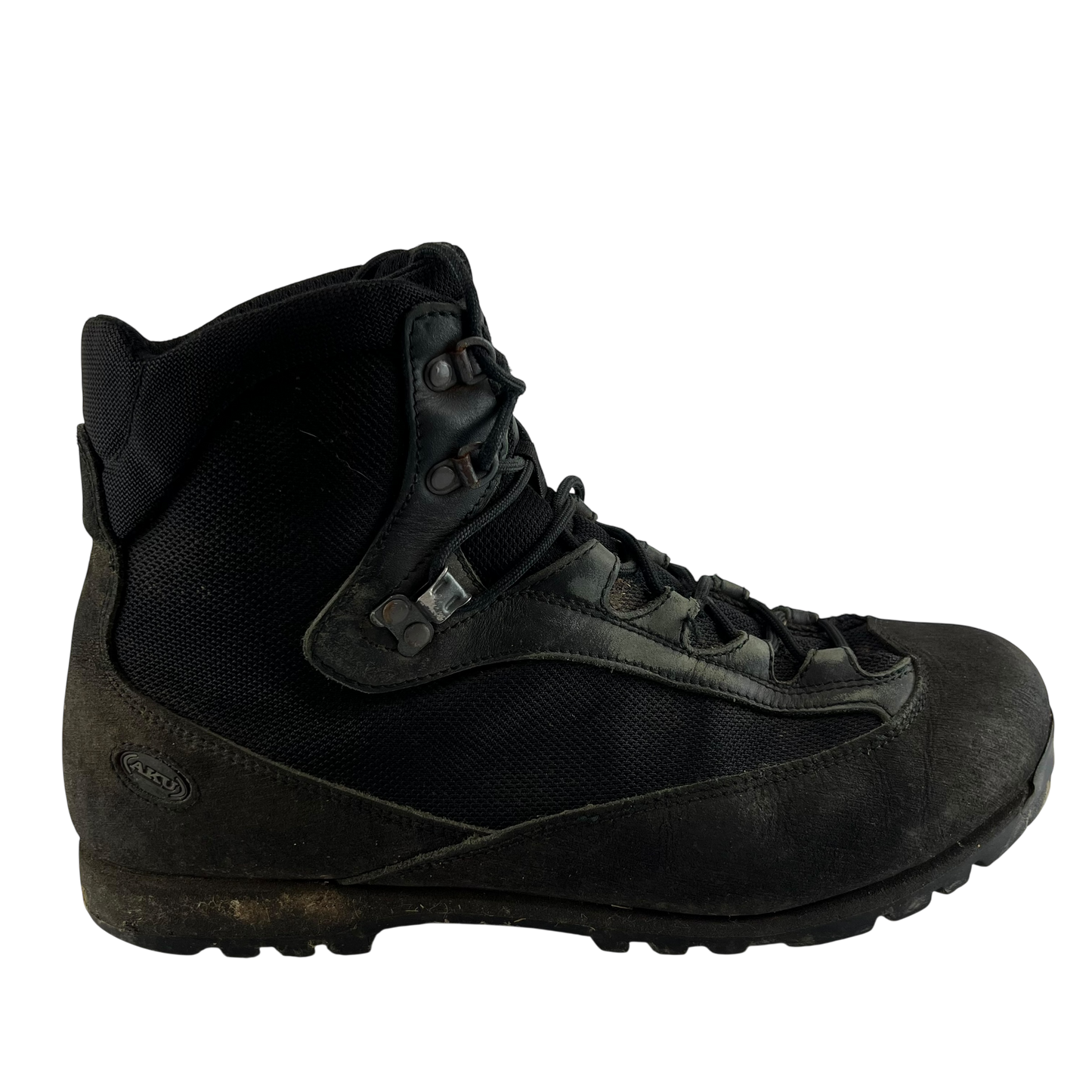 British Army AKU Black Combat Boots - Size 11M