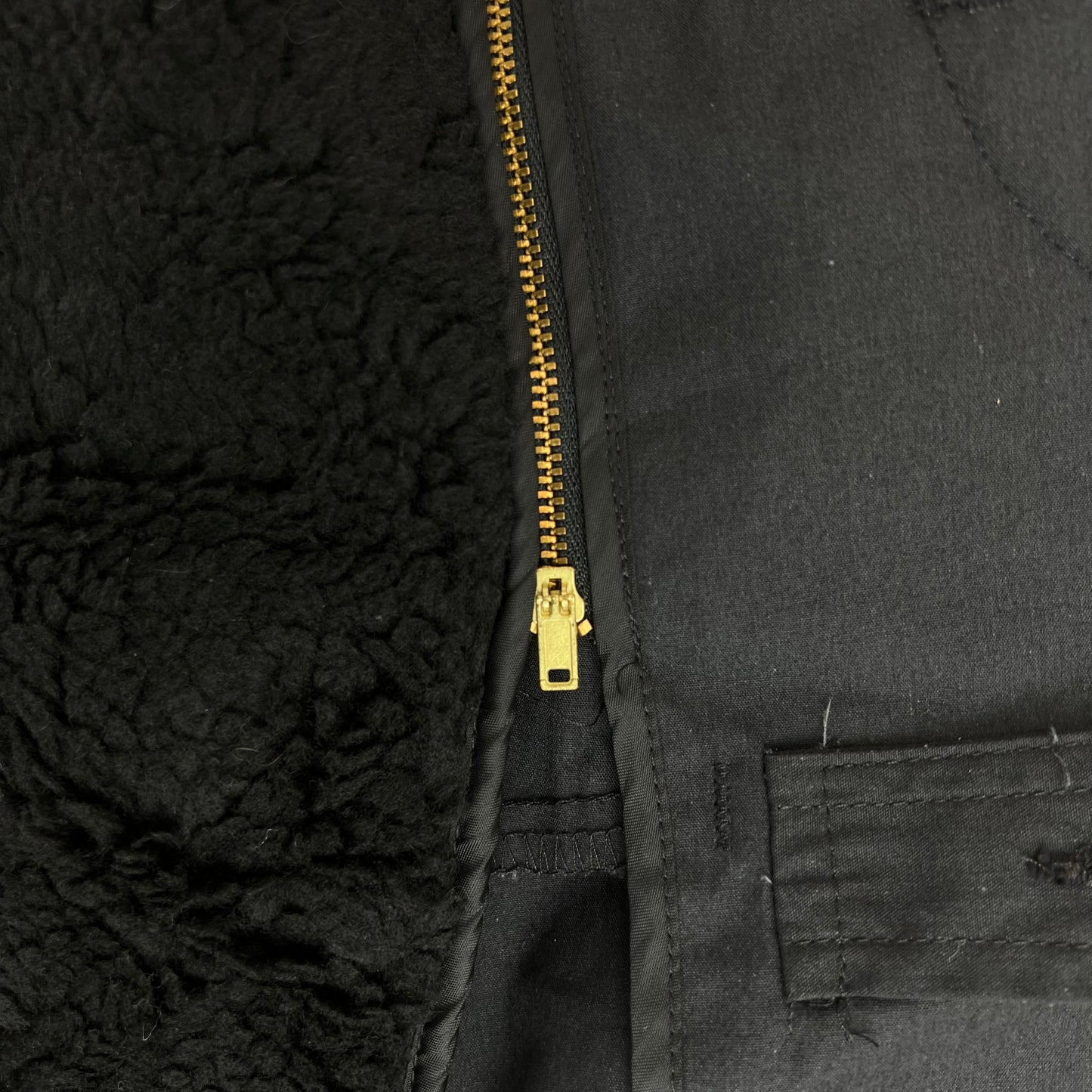 US Army Black Overcoat - Medium 38R