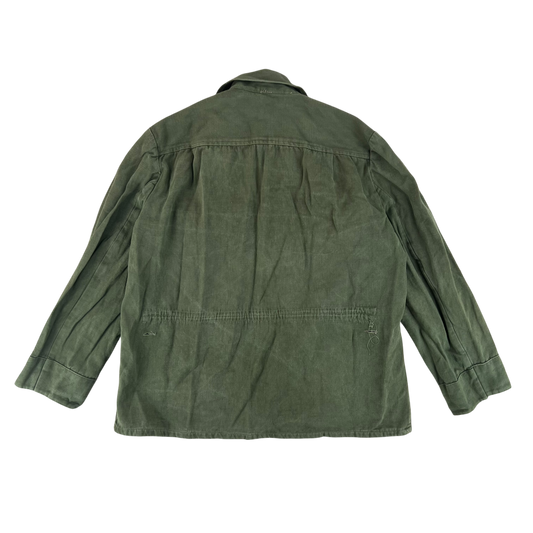Bulgarian People's Army Olive Green Cossack Shirt - Large