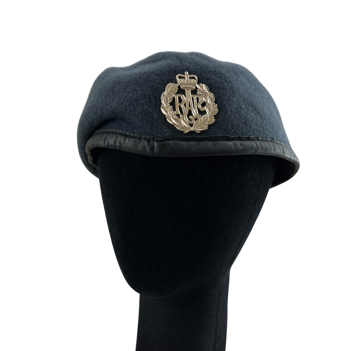 British RAF Beret w/ Badge - Large 59cm