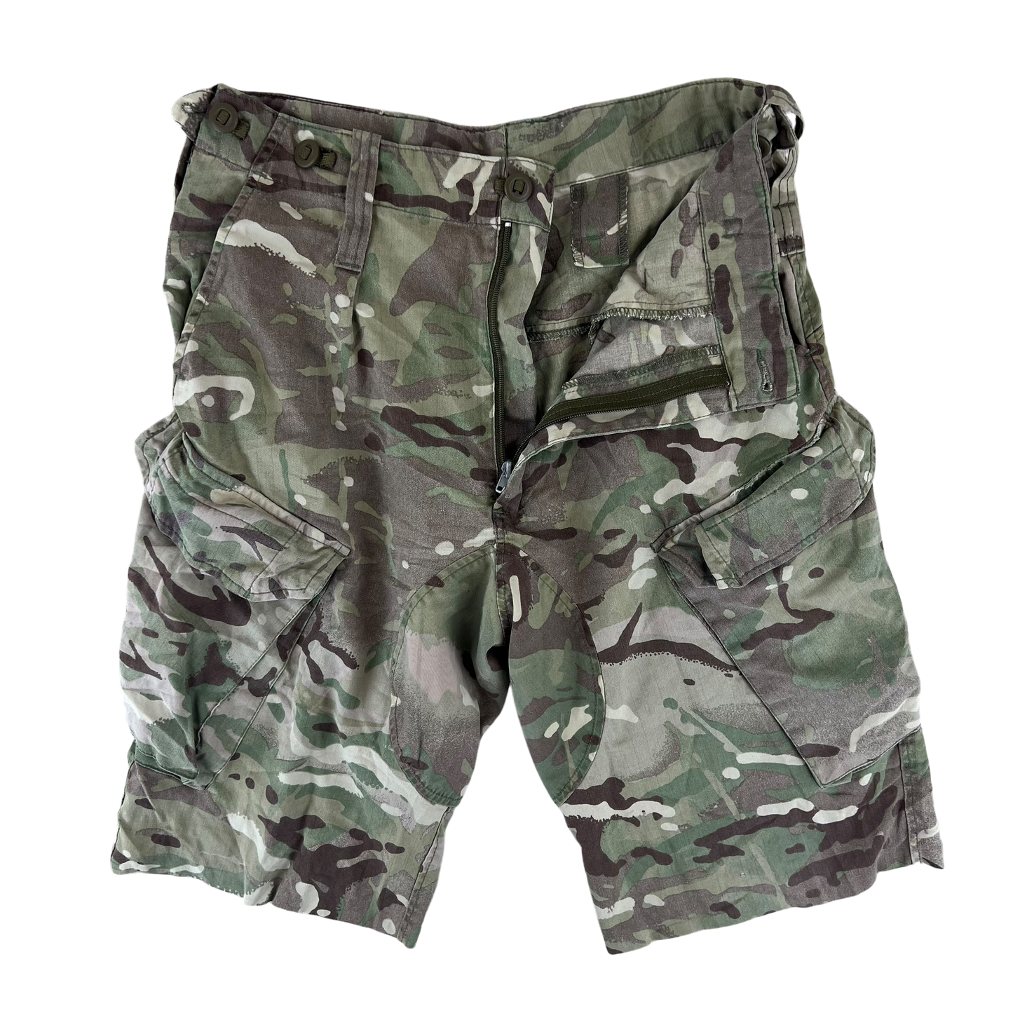 British Army MTP Camouflage Field Tailored Combat Shorts - W33