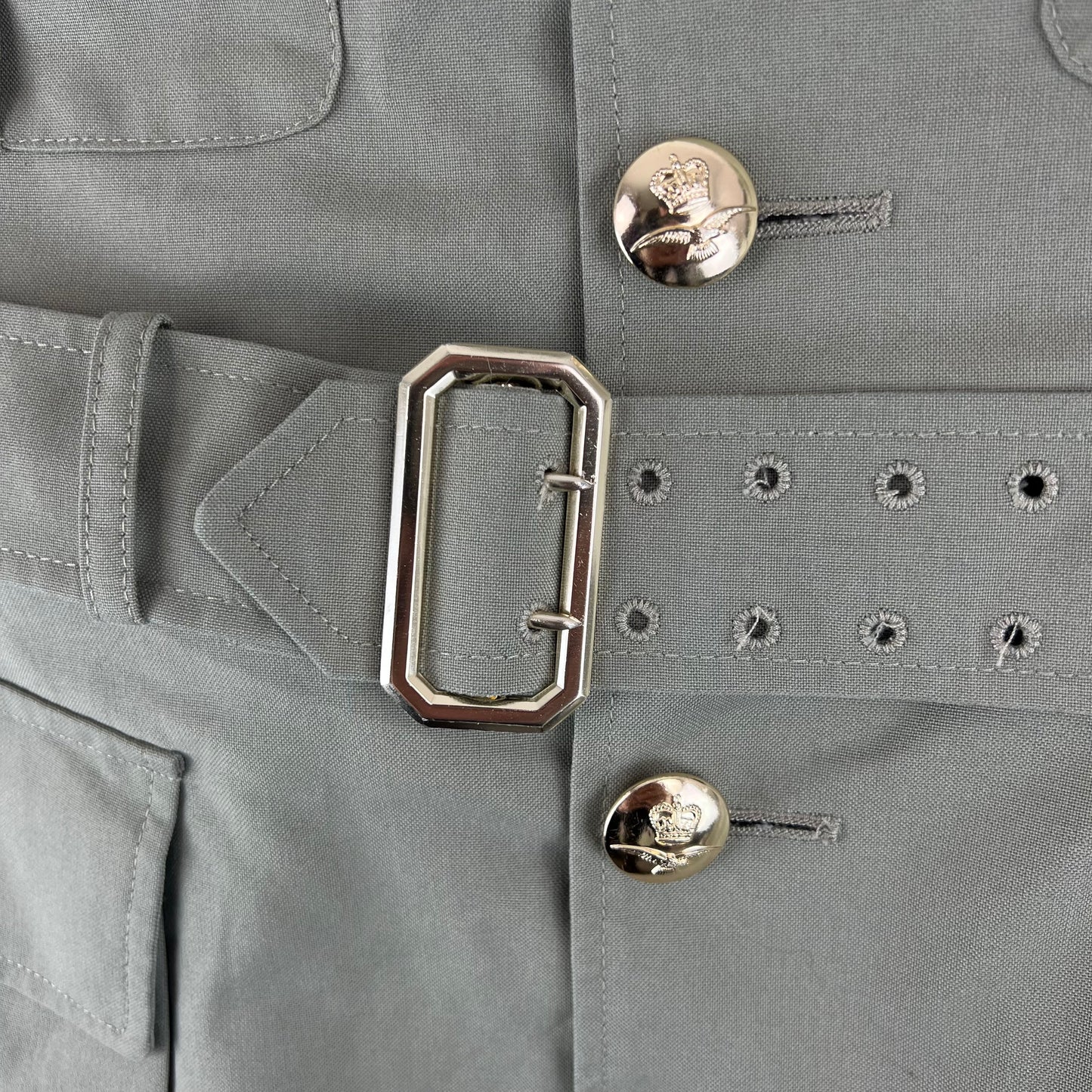 British RAF No. 6 Tropical Dress Jacket w Belt - X Large 192/122