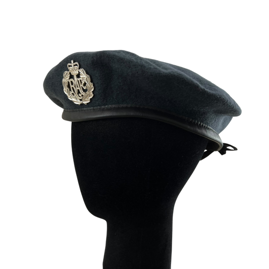 British RAF Beret w/ Badge - Medium 57cm