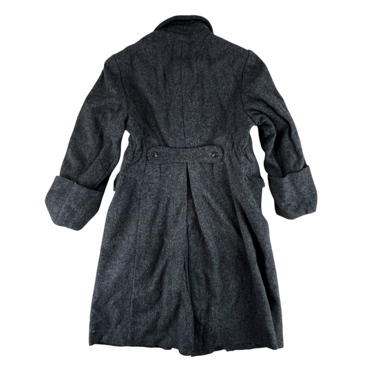 Bulgarian People's Army 60s Grey Wool Greatcoat - Medium