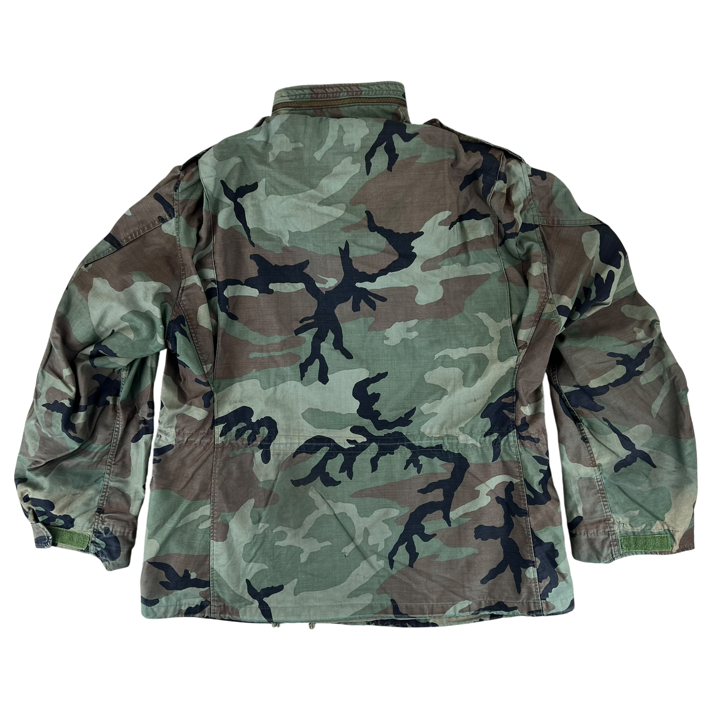 US Army M81 Woodland Camo M65 Cold Weather Field Coat - X Large