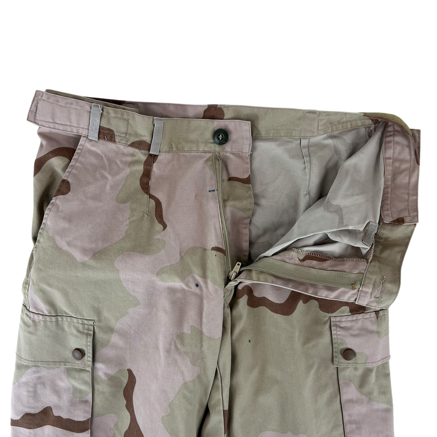 Dutch Army M93 Desert Tricolour Camouflage Combat Trousers - W34 L34