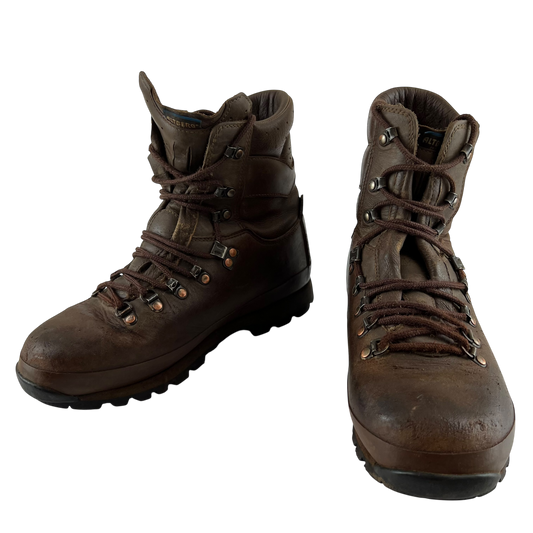 British Army Altberg Defender Brown Combat Boots - Size 8M