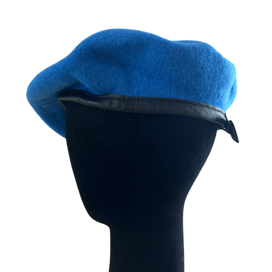 British Army Beret UN Blue - Medium 58cm