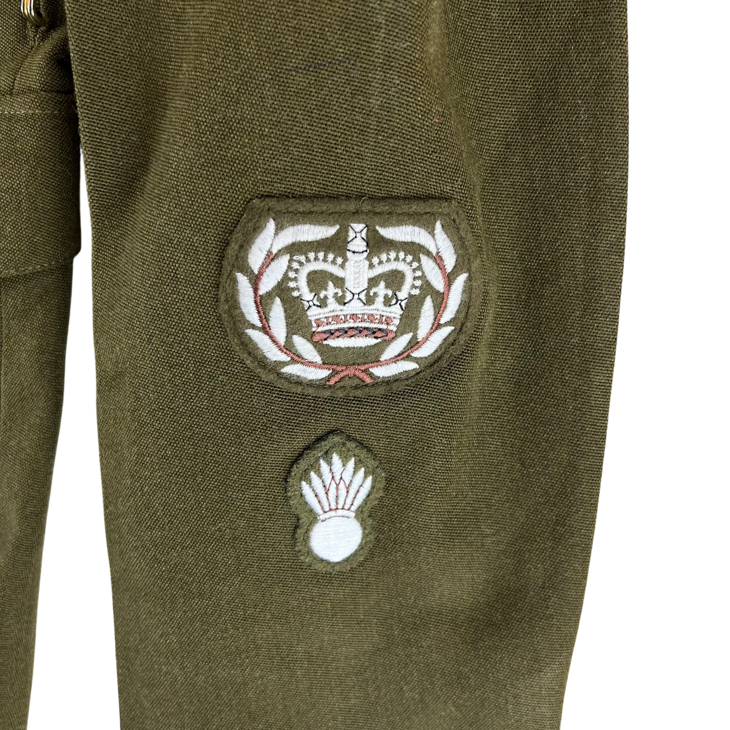 British Army 1980 Pattern No. 2 Olive Green Dress Jacket - Royal Engineers - Large 188/104