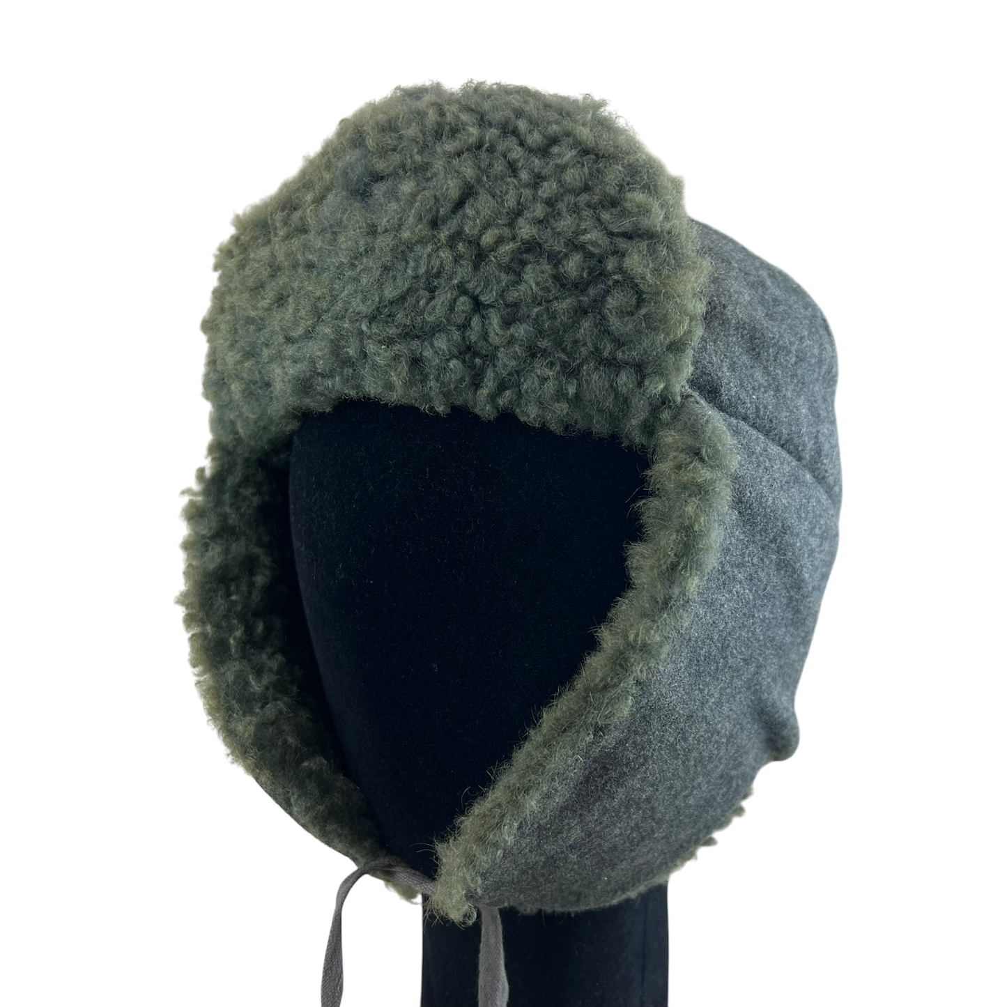 Finnish Army M39 Wool Ushanka Cap - Small