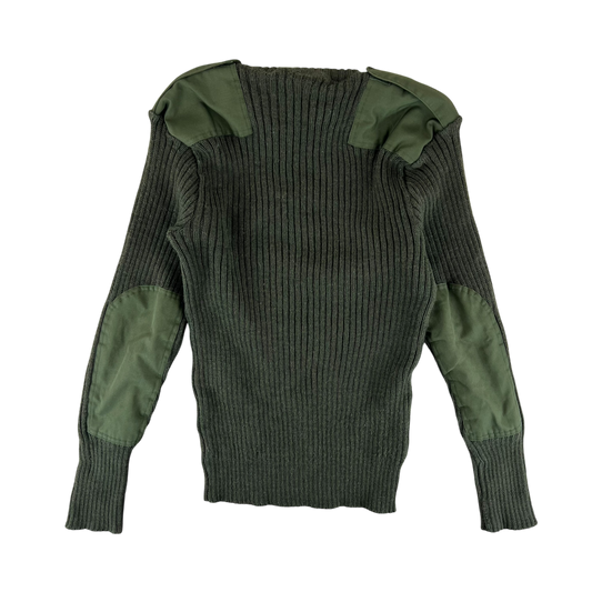 British Army Olive Green Pullover Jumper - Large 112cm