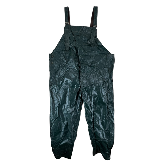 Czechoslovak Army Waterproof Bibbed Overalls - W50 L30