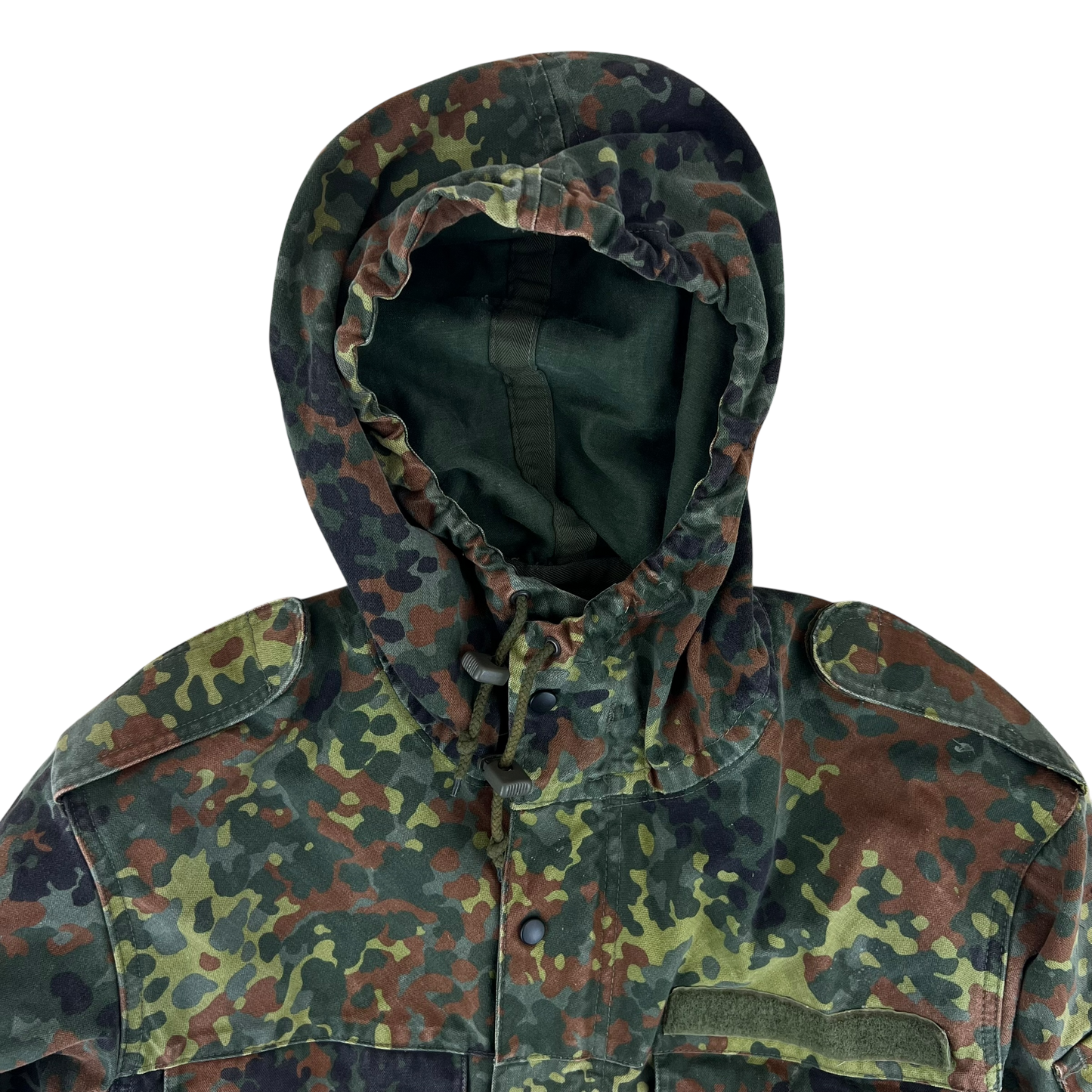 German Army Flecktarn Camouflage Combat Parka - Medium GrNr7