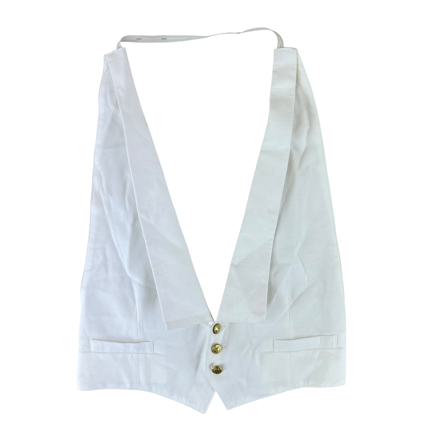Finnish Navy M83 White / Cream Mess Dress Waistcoat - Large