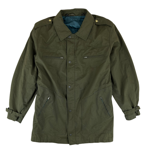 Czechoslovak Army M85 Guard's Coat Olive Green - Large