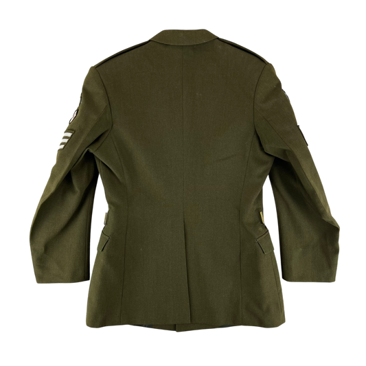 British Army Old Pattern No. 2 Olive Green Dress Jacket - Royal Engineers - Large 176/104