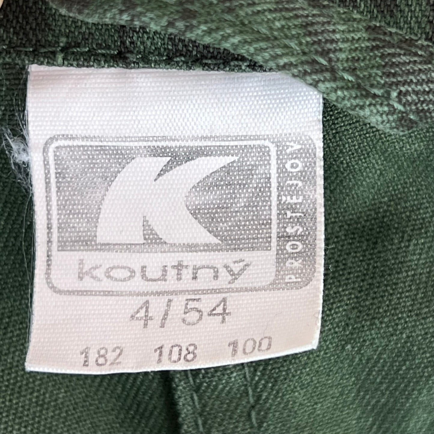 Czech Army Vz.92 Camouflage Work Uniform Jacket - Large