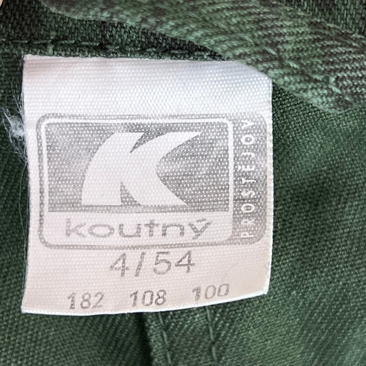 Czech Army Vz.92 Camouflage Work Uniform Jacket - Large