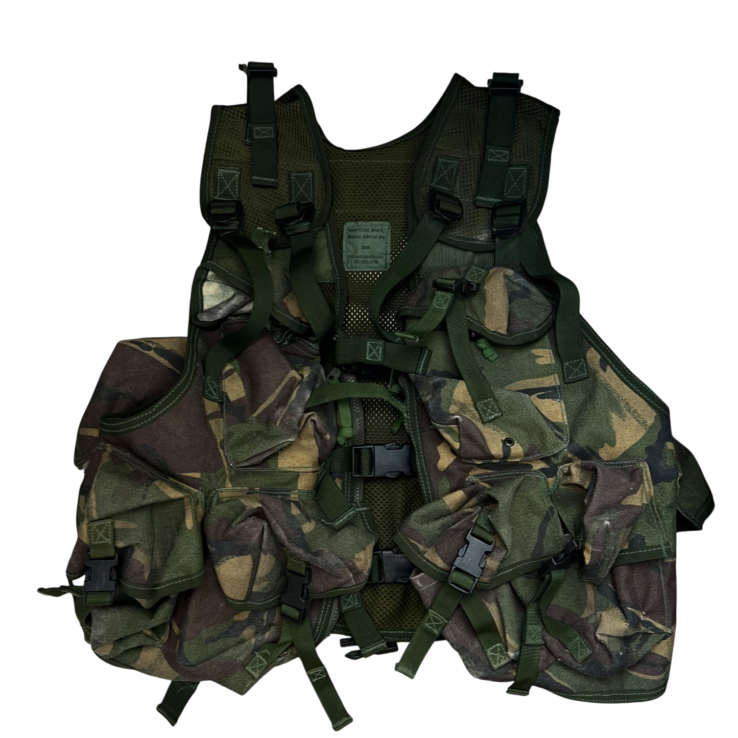 British Army Waistcoat Tactical Vest DPM Camouflage GP OPS