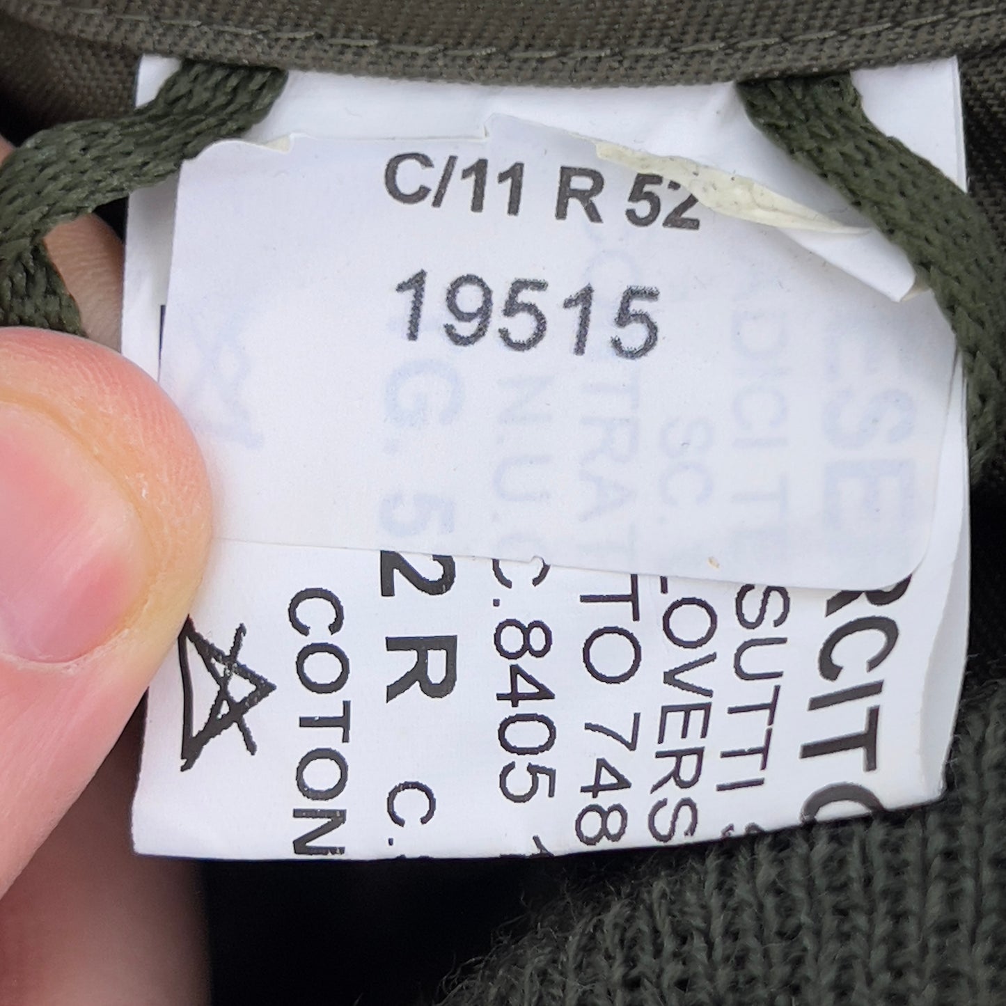 Italian Army Roma 75 Olive Green Drab Parka w/ Winter Liner - Large