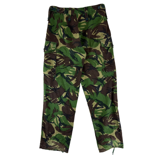 British Army P84 DPM Camouflage Combat Trousers - W33 L30
