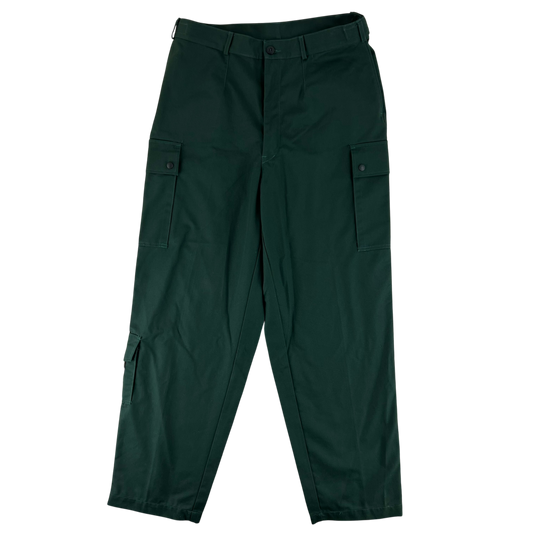 Dutch Army Green Working Dress Trousers - W36 L32.5