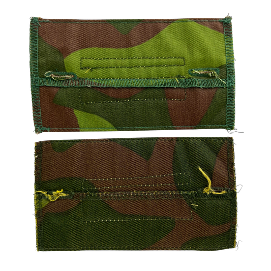 Finnish Army M91 Camo Pair of Lieutenant Rank Cuff Tabs