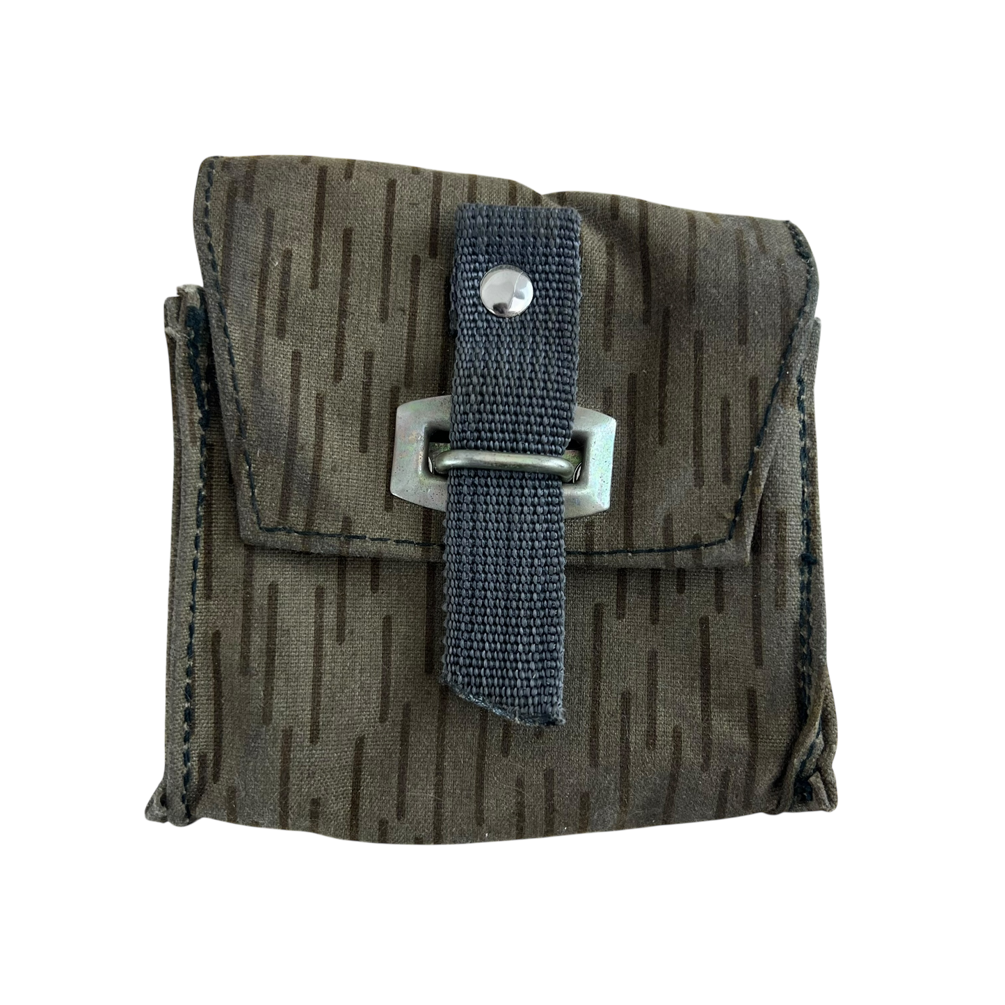 East German Army NVA DDR Strichmuster "Rain Drop" Camo Pouch