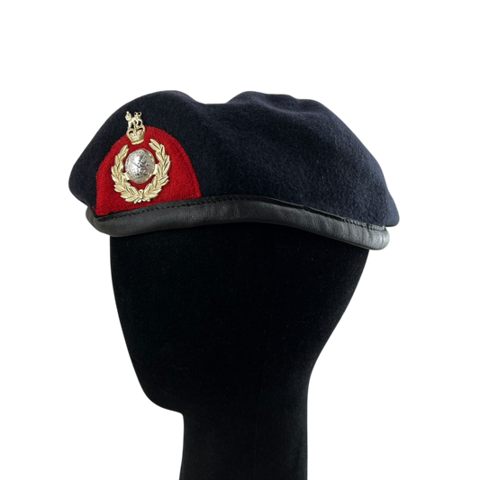 British Royal Marines Beret w/ Badge - Cadets - Medium 58cm