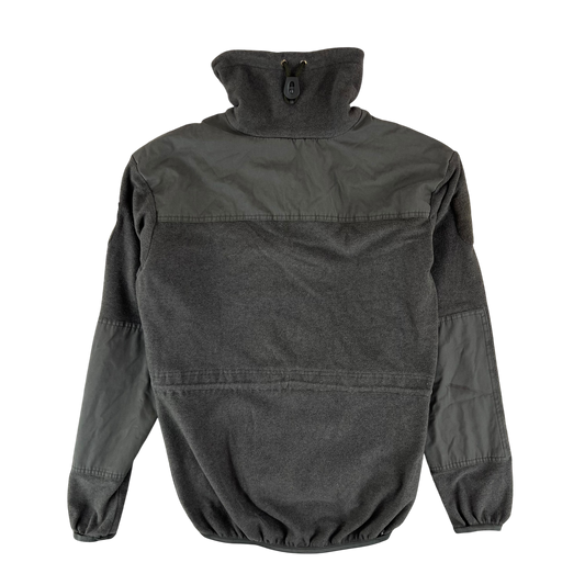 Austrian Army Olive Fleece Cardigan - Small 88-92 III/IV