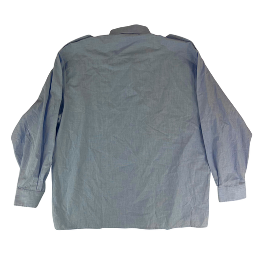 Dutch Navy Dress Shirt Long Sleeve - Large