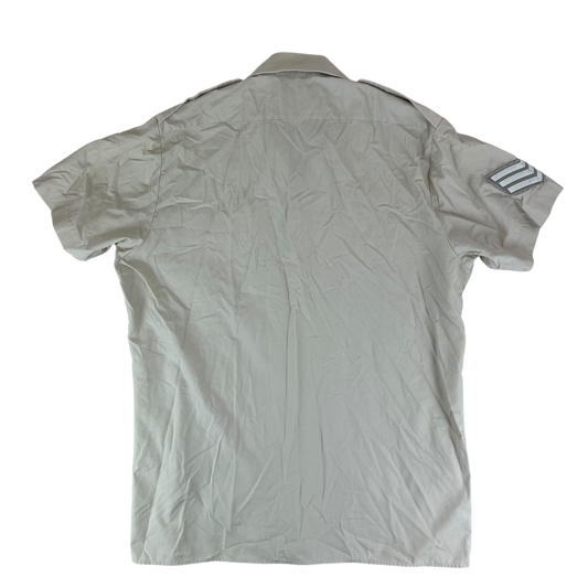British Army Mens Fawn Shirt Short Sleeve - X Large C43