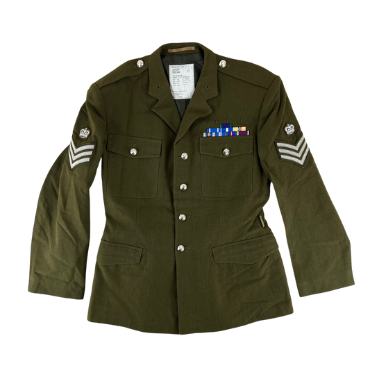 British Army 1980 Pattern No. 2 Olive Green Dress Jacket - RAVC - Large 172/114