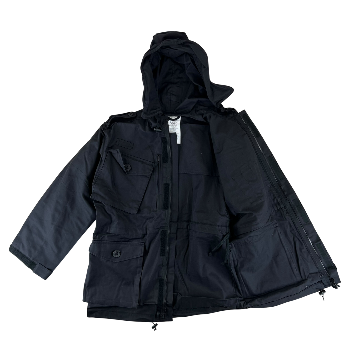British Army SAS Police Black Field Jacket - Medium 170/96