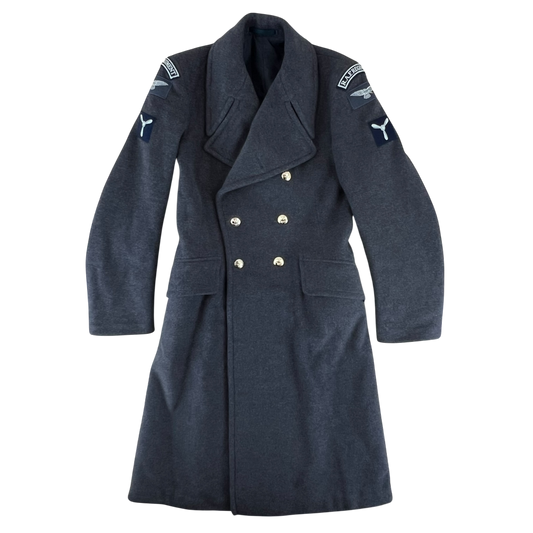 British RAF "Crombie" Wool Greatcoat - Medium