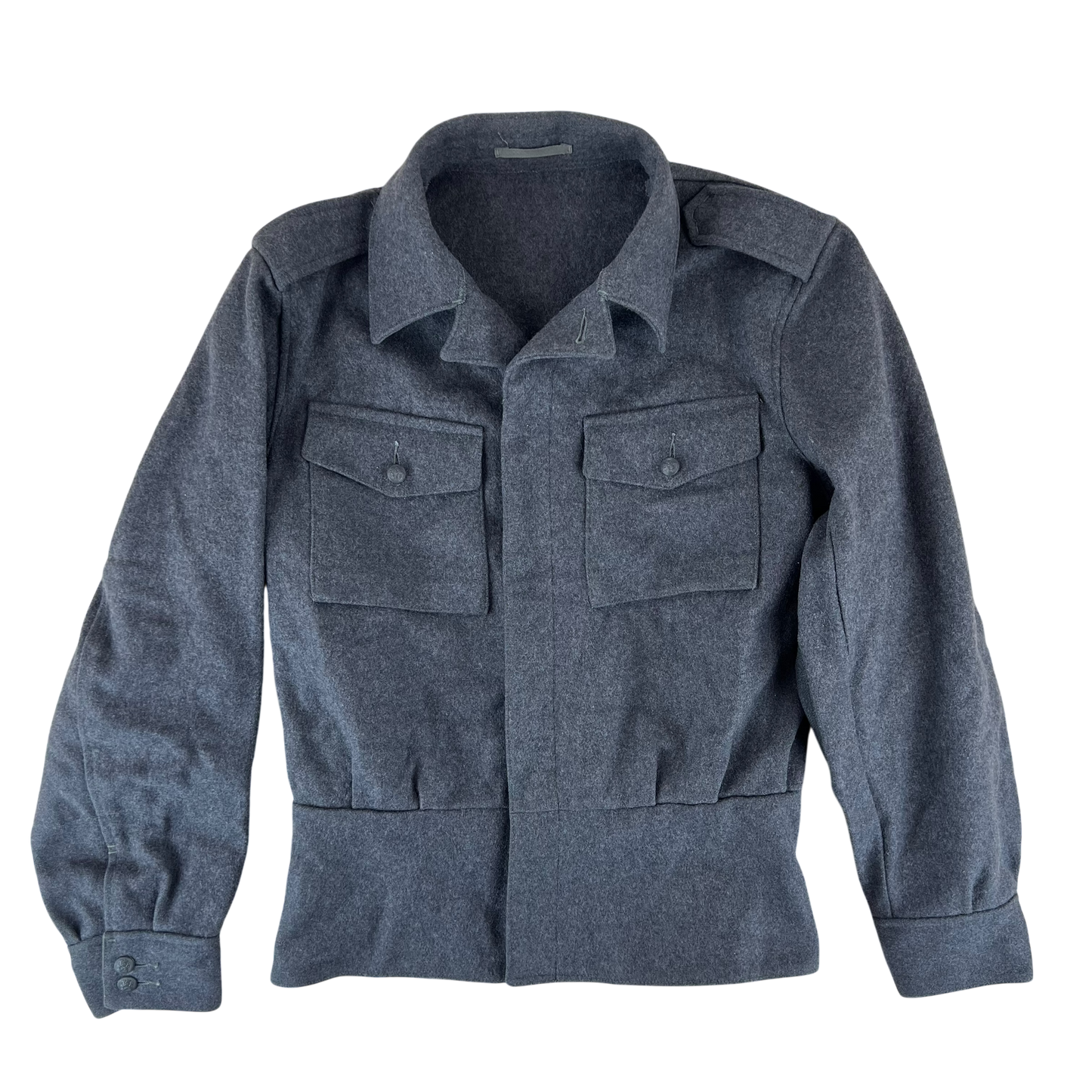 Finnish Army M65 Wool Ike Jacket - Large