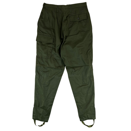 Czechoslovak Army M85 Women's Olive Green Trousers - W31 L30.5