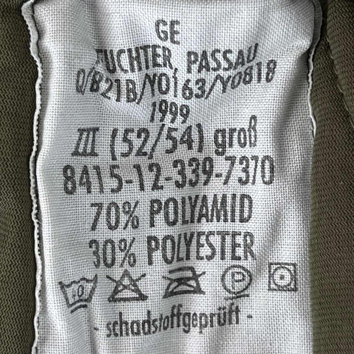 German Army Thermal Trouser Liners - W41 L29