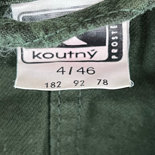 Czech Army Vz.92 Camouflage Work Uniform Jacket - Medium