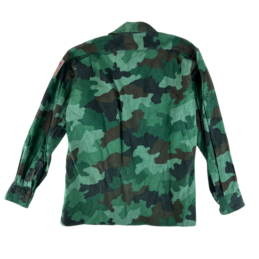 Serbian Army M93 Oak Leaf Camouflage Shirt - Large 176/104