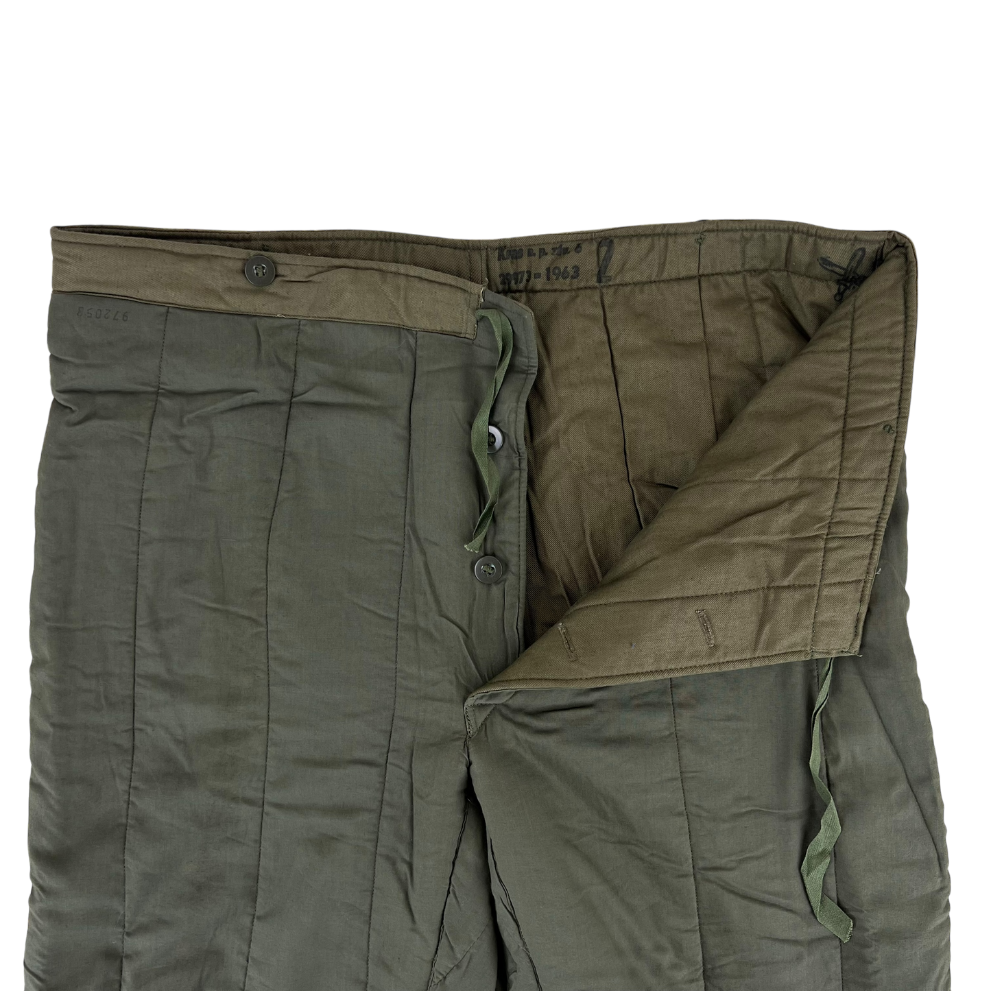 Czechoslovak Army M60 & Vz. 63 Cold Weather Thermal Trouser Liner - W38 L31