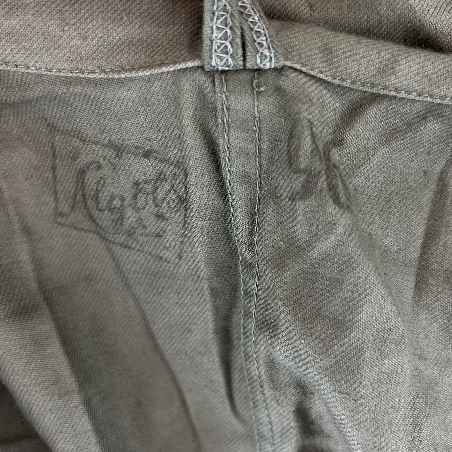 Swedish Army M40 "Grötrock" Brown Work Jacket - Medium