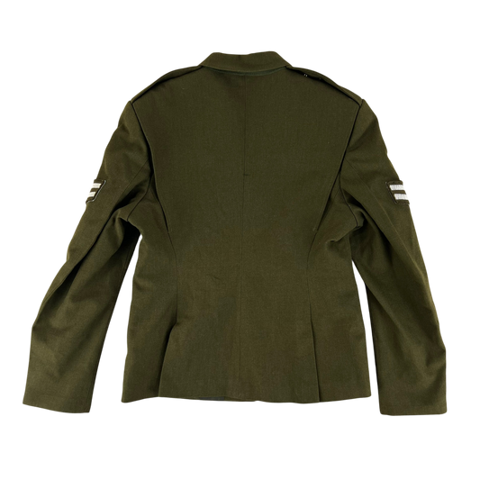 British Army 1980 Pattern Women's No. 2 Olive Green Dress Jacket - Medical Corps - Small 154/92