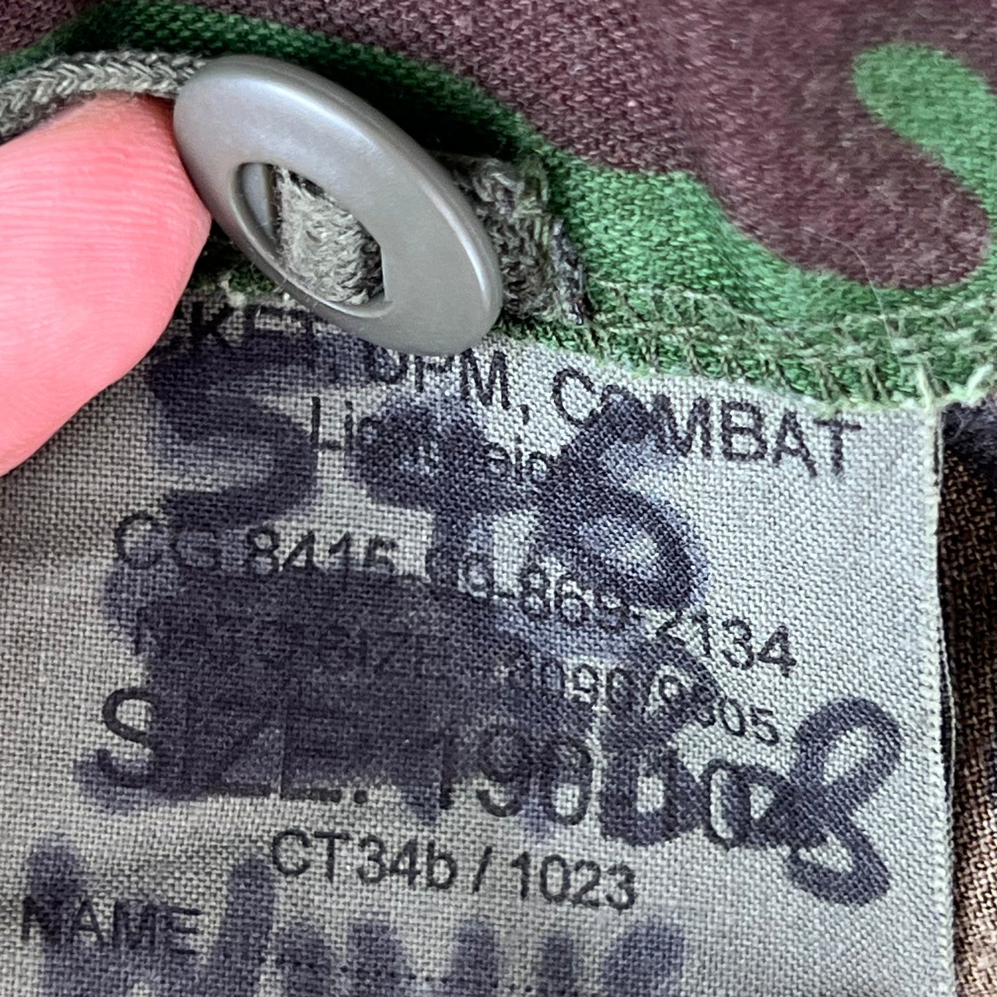 British Army S95 Shirt Jacket DPM Camouflage - Large 190/104
