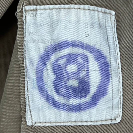 Greek Army M65 Khaki Shirt Long Sleeve - Medium