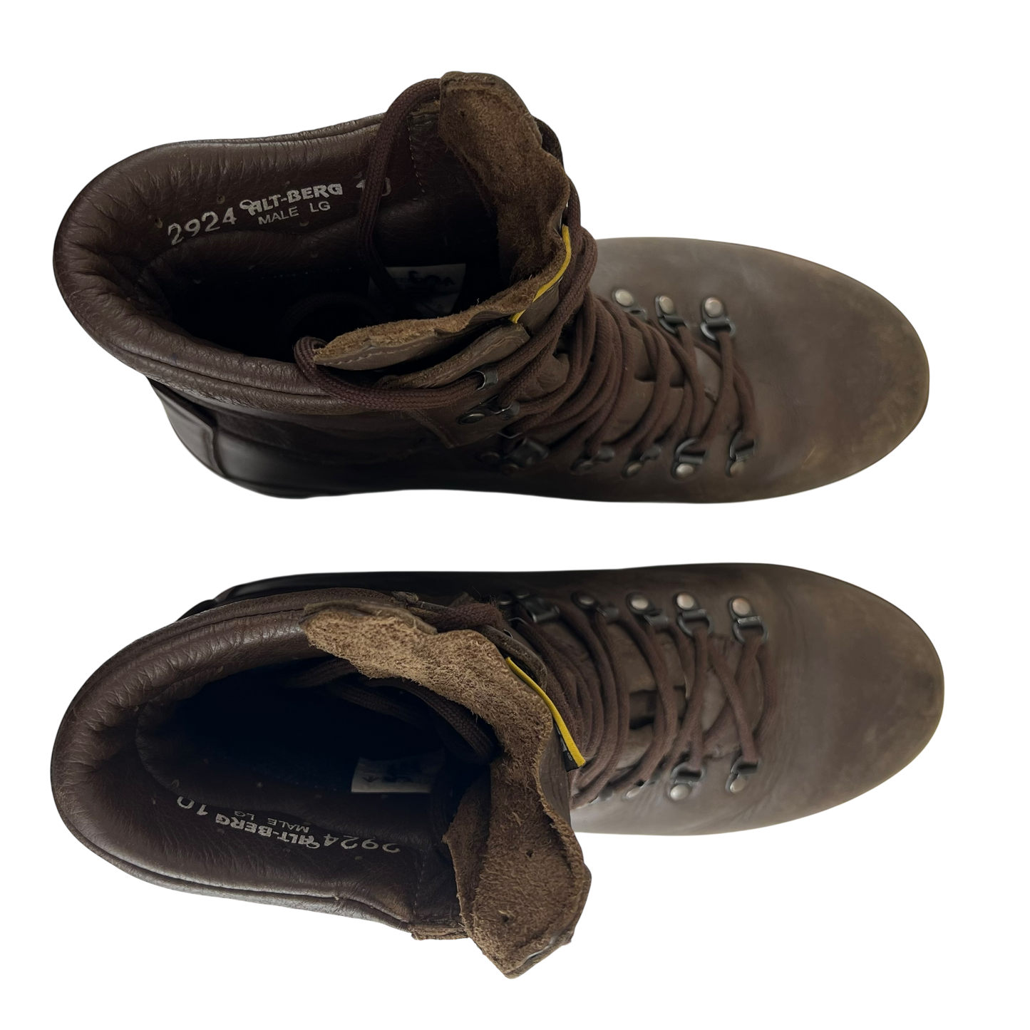 British Army Altberg Defender Brown Combat Boots - Size 10L