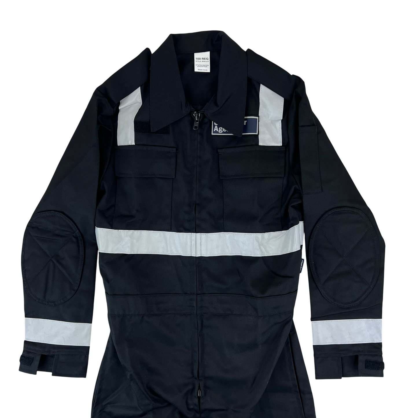 British MoD Home Office Black Coveralls - UK Border Agency - Medium